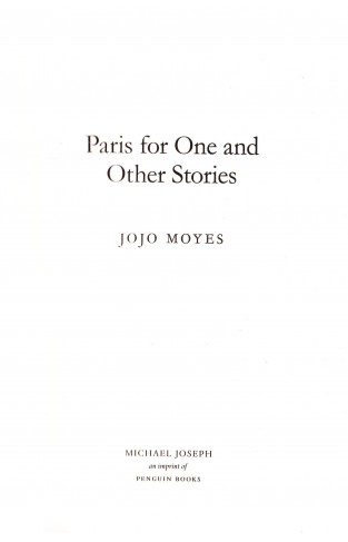 Paris For One And Other Stories - (PB)